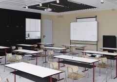 Siyah D107 Compact Panel Lam