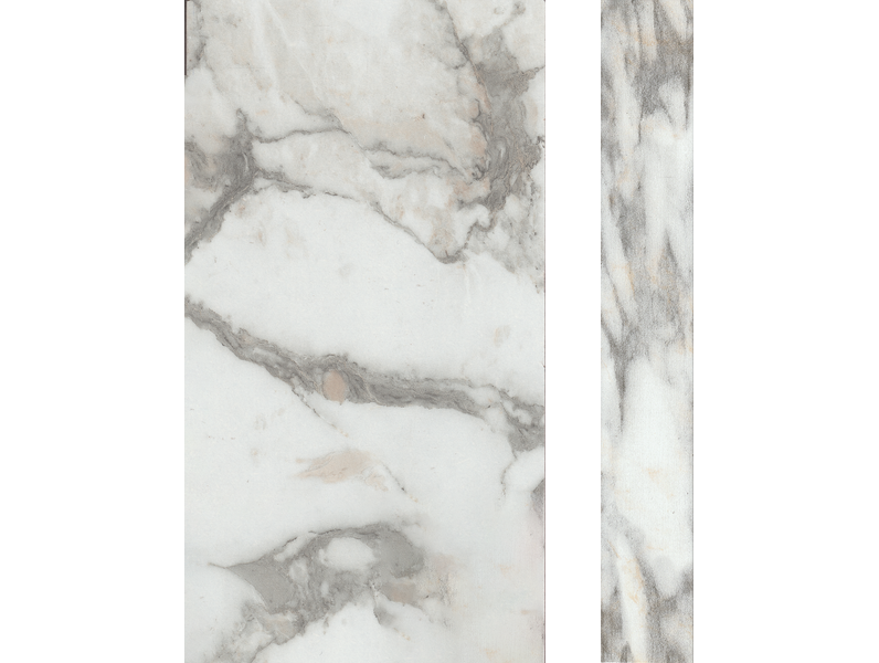 080x22 221 Beyaz Mermer Pvc Kenar Bandı