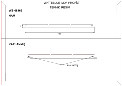 WB08169 Mdf Duvar Lambri