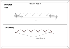 WB18164 Mdf Duvar Lambri