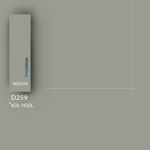 D259 Kül Yeşili Pvc Kenar Bandı