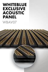 Altın Versace Akustik Panel WBAV07
