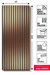 Bakır Ayna Akustik Panel WBB05