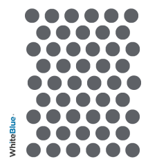 Antrasit HighGloss Yapışkanlı Vida Tapası