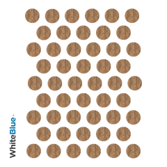 Atlas Çam Yapışkanlı Vida Tapası