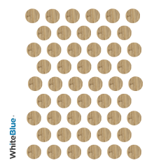 Keçe Yapışkanlı Vida Tapası