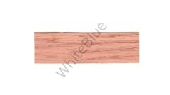 Kırmızı Meşe Kaplamalı 45 mm Telalı Kenar Bandı