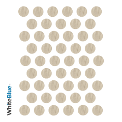 Traverten Starwood Yapışkanlı Vida Tapası