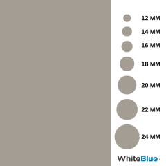 Kül Gri Yapışkanlı Vida Tapası