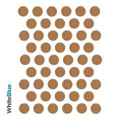 Teak Yapışkanlı Vida Tapası