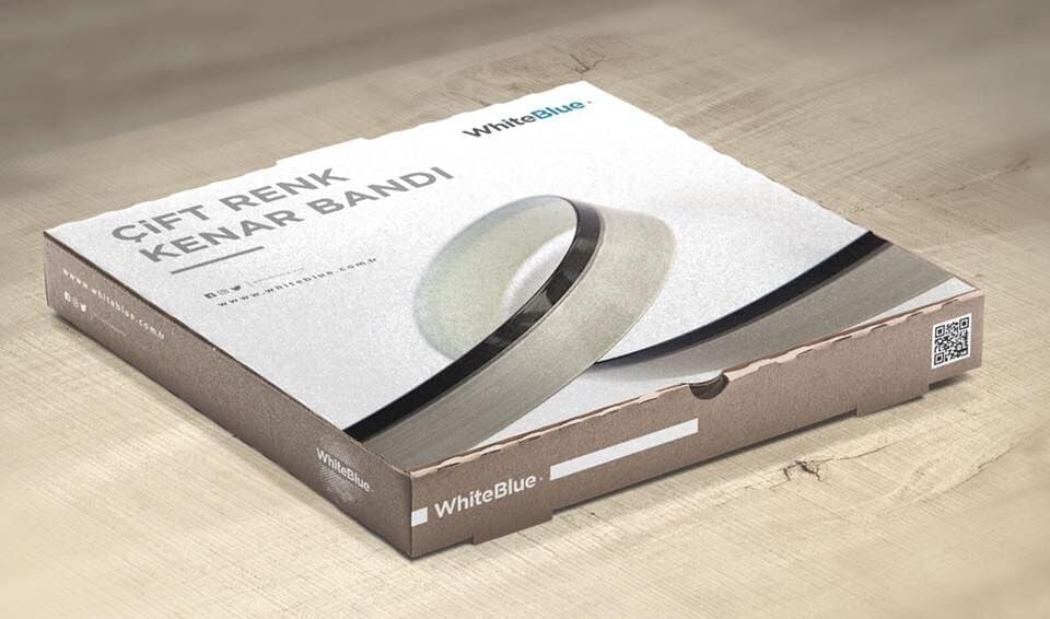 Antrasit Çiftrenk Pvc Kenar Bandı