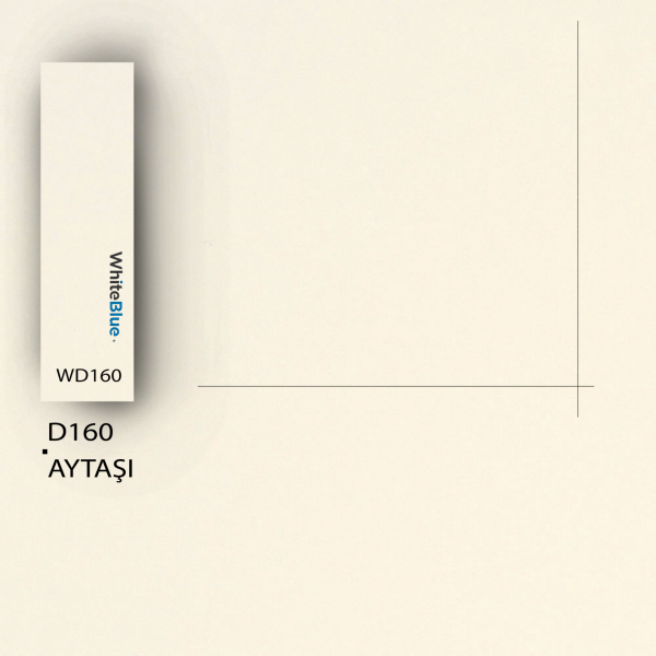 D160 Aytaşı Düz Yüzey Pvc Kenar Bandı