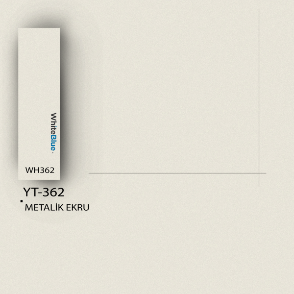 VT_362 Metalik Ekru HighGloss Pvc Kenar Bandı