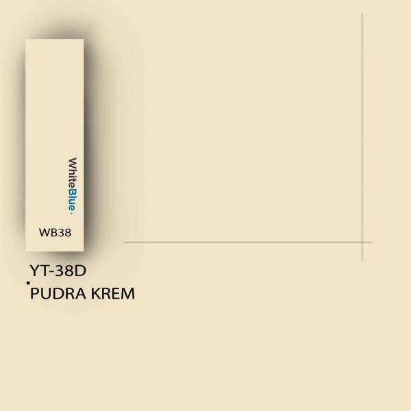 YT_38D Pudra Krem Pvc Kenar Bandı