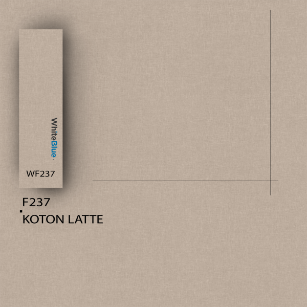 F237 Koton Latte Pvc Kenar Bandı