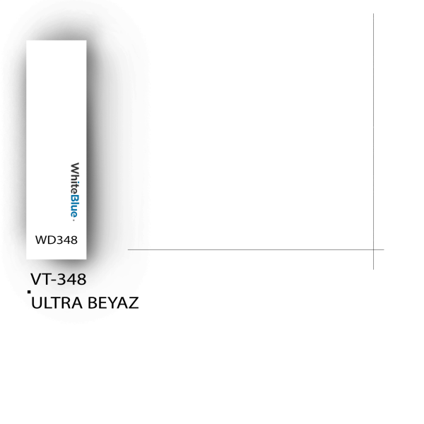 VT_348 Ultra Beyaz Pvc Kenar Bandı