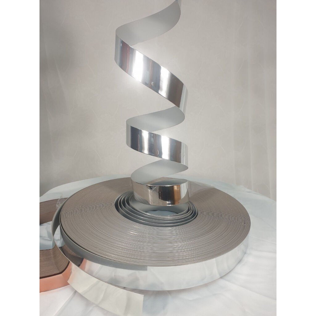 080x40 Parlak Krom Ayna Pvc Kenar Bandı